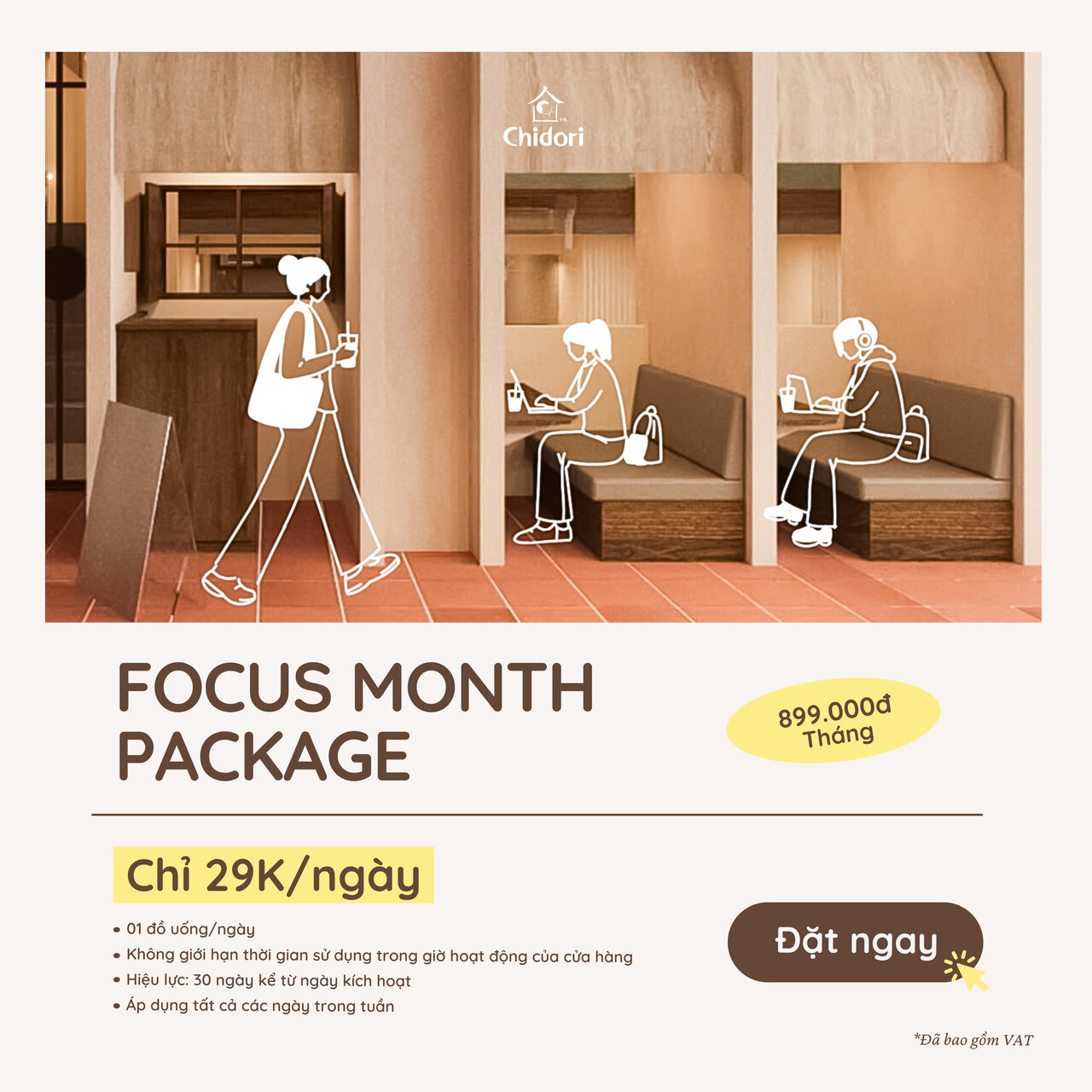 Chidori Focus Month Package